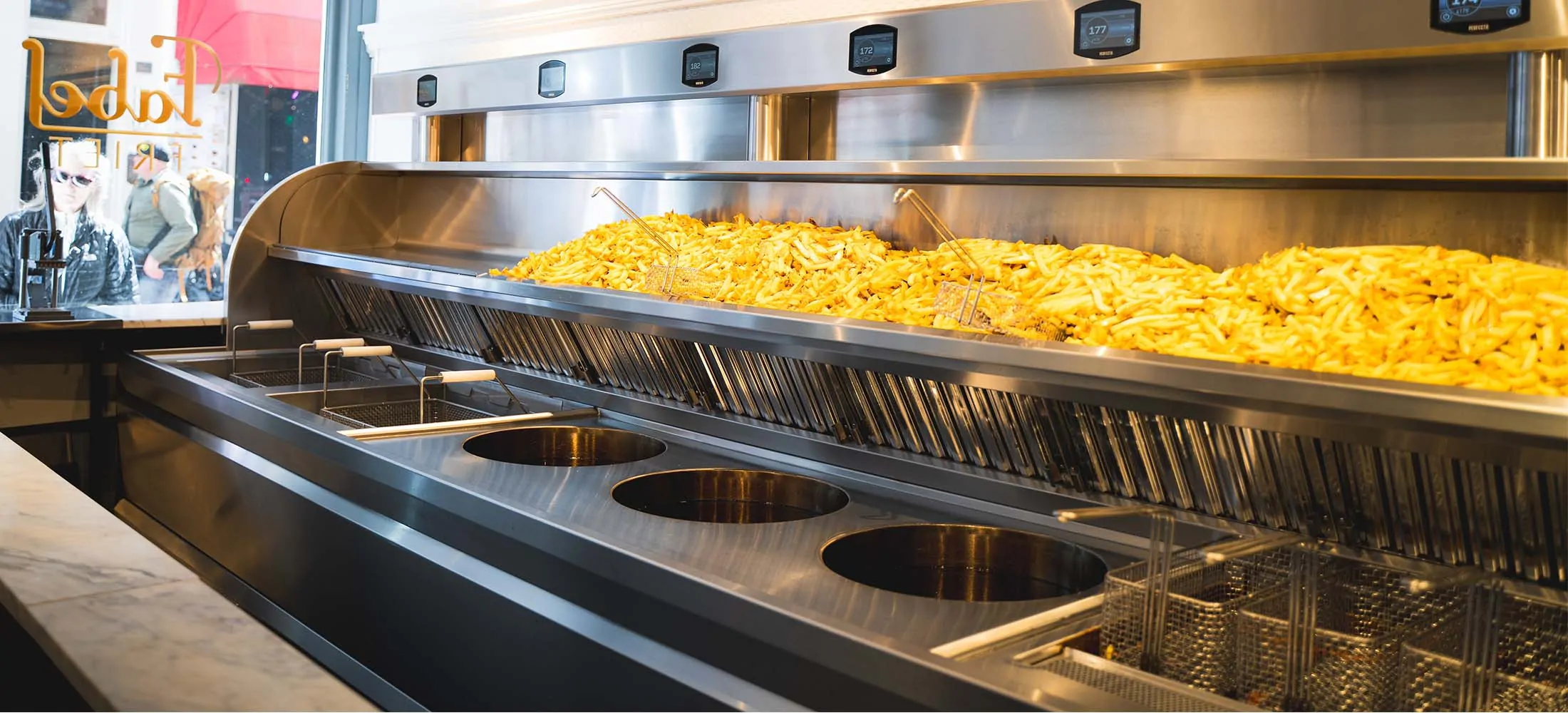 Perfecta bakwand voor-verse-friet