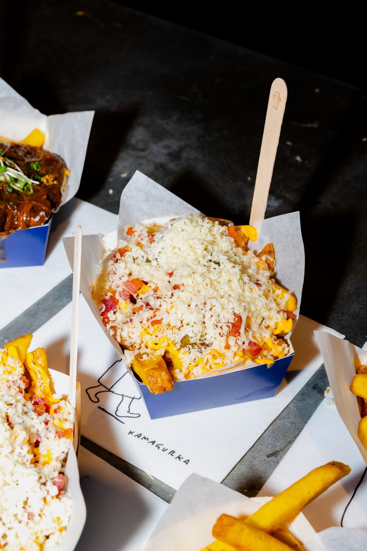 Perfecta frying installation Frites Atelier fries